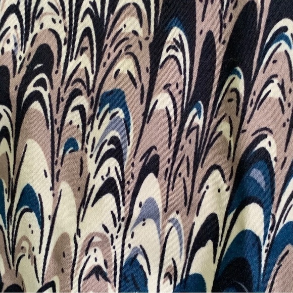 French Connection Abstract Print Fit & Flare Mini Dress - Picture 6 of 7